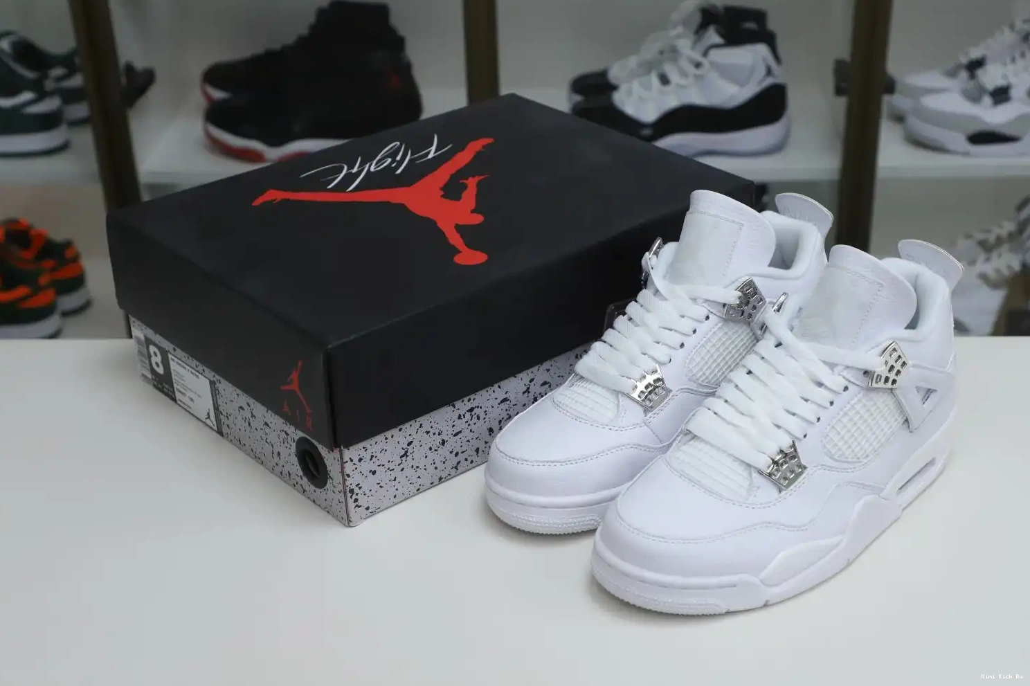 retro 4 pure Kimikick Jordan Air Jordan money 0811